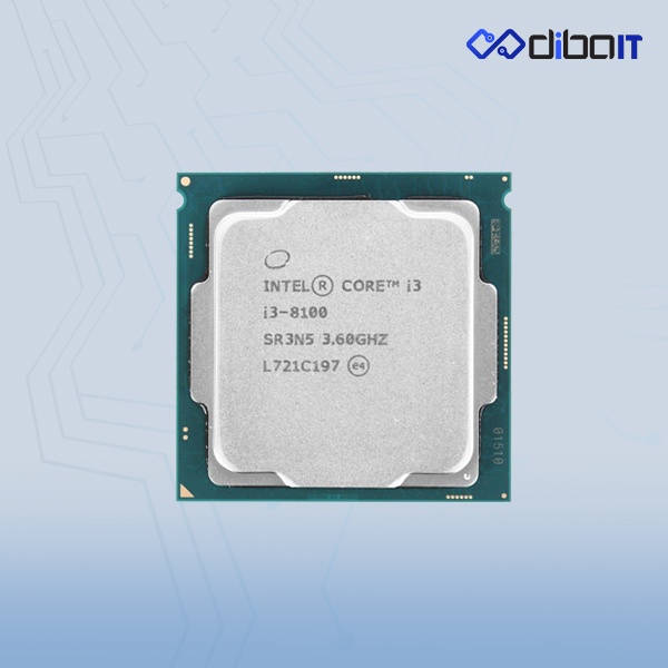 پردازنده مرکزی اینتل سری Coffee Lake مدل Core i3-8100