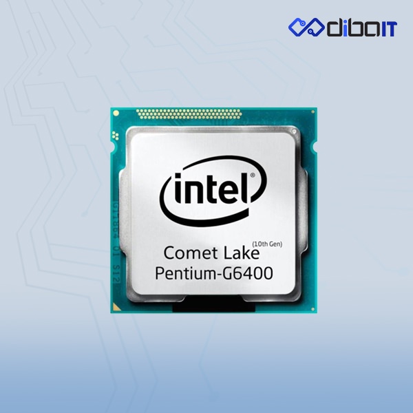 پردازنده مرکزی اینتل سری Comet Lake مدل Pentium Gold G6400