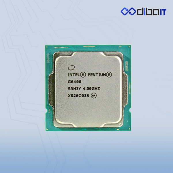 پردازنده مرکزی اینتل سری Comet Lake مدل Pentium Gold G6400