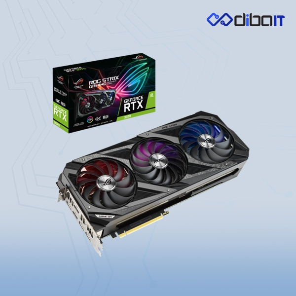 کارت گرافیک ایسوس مدل ROG-STRIX-RTX3070-O8G-GAMING