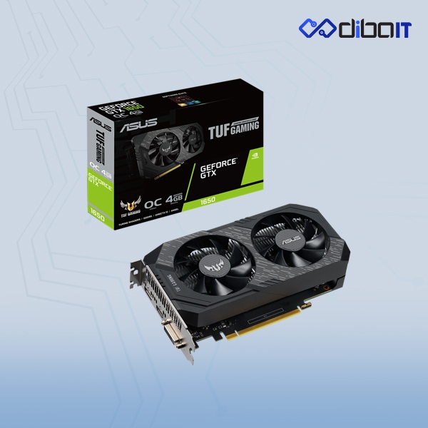 کارت گرافیک ایسوس مدل TUF-GTX1650-O4G-GAMING