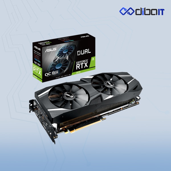 کارت گرافیک ایسوس مدل DUAL-RTX2070-O8G