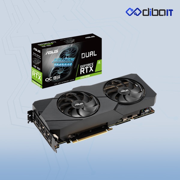 کارت گرافیک ایسوس مدل DUAL-RTX2080S-O8G-EVO