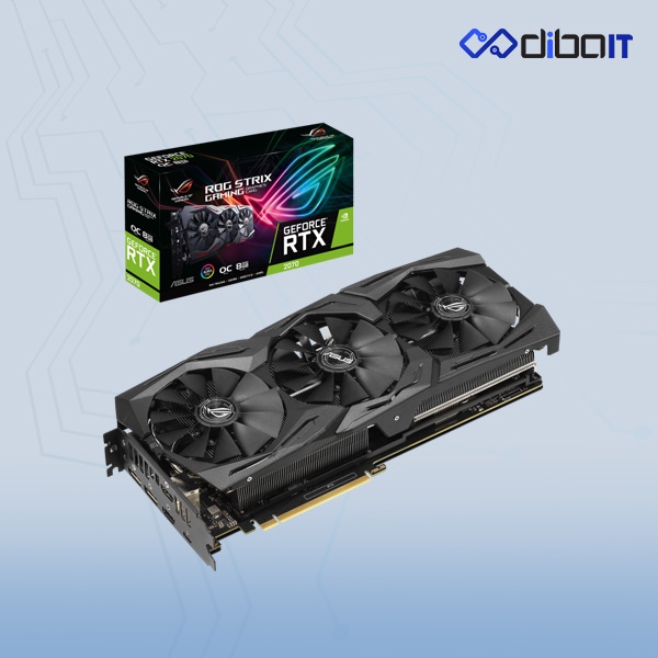 کارت گرافیک ایسوس مدل ROG-STRIX-RTX2070-O8G-GAMING