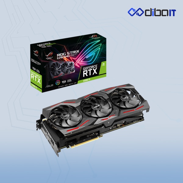 کارت گرافیک ایسوس مدل ROG-STRIX-RTX2080TI-11G-GAMING