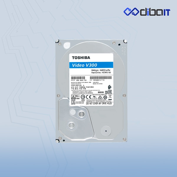 هارددیسک اینترنال توشیبا مدل V300 ظرفیت 2 ترابایت
