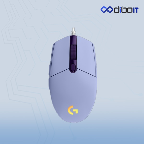 ماوس مخصوص بازی لاجیتک مدل G203 Purple