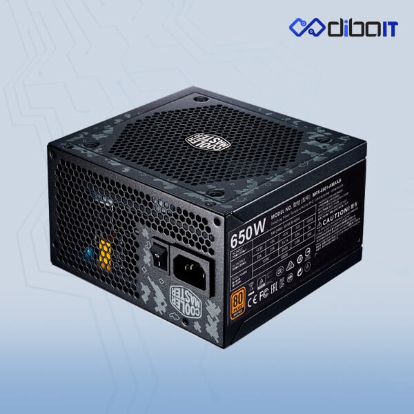منبع تغذیه کامپیوتر کولر مستر مدل  MASTERWATT 650 TUF GAMING EDITION