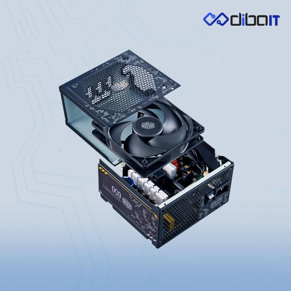 منبع تغذیه کامپیوتر کولر مستر مدل  MASTERWATT 650 TUF GAMING EDITION