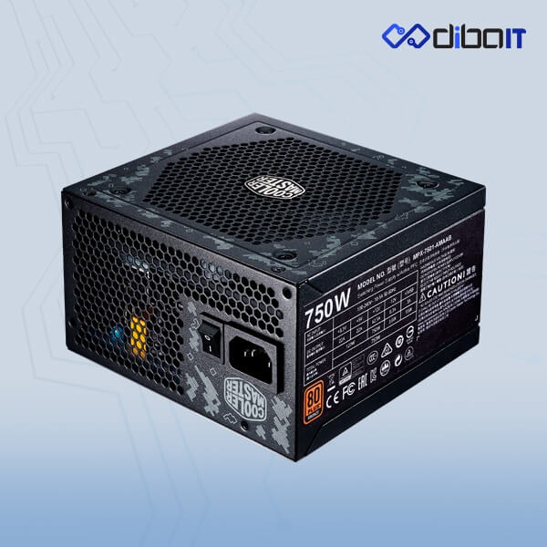 منبع تغذیه کامپیوتر کولر مستر مدل  MASTERWATT 750 TUF GAMING EDITION