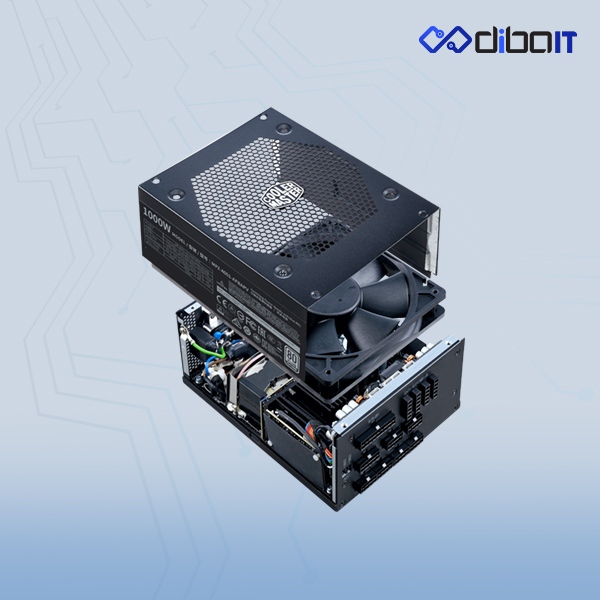 منبع تغذیه کامپیوتر کولر مستر مدل V1000 PLATINUM