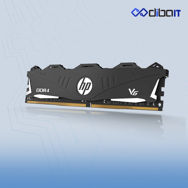رم دسکتاپ DDR4 اچ پی مدل V6 ظرفیت 16 گیگابایت تک کاناله 3200 مگاهرتز CL16