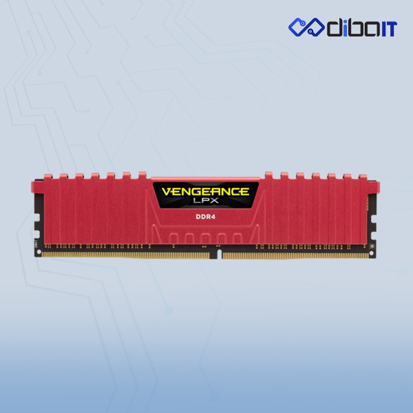 رم دسکتاپ DDR4 کورسیر مدل Vengeance LPX ظرفیت 8 گیگابایت تک کاناله 2400 مگاهرتز CL16