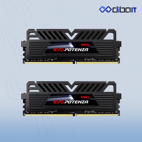 رم دسکتاپ DDR4 گیل مدل Evo Potenza ظرفیت 16 گیگابایت دو کاناله 3200 مگاهرتز