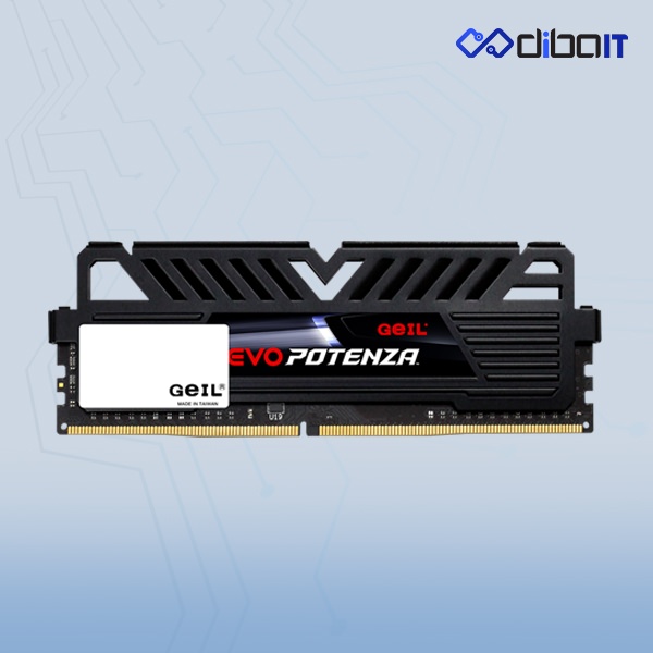 رم دسکتاپ DDR4 گیل مدل Evo Potenza ظرفیت 8 گیگابایت تک کاناله 3200 مگاهرتز