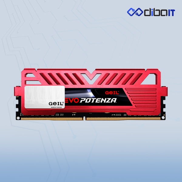 رم دسکتاپ DDR4 گیل مدل Evo Potenza ظرفیت 8 گیگابایت تک کاناله 3200 مگاهرتز
