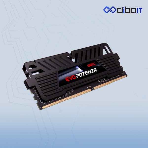 رم دسکتاپ DDR4 گیل مدل Evo Potenza ظرفیت 8 گیگابایت تک کاناله 3200 مگاهرتز