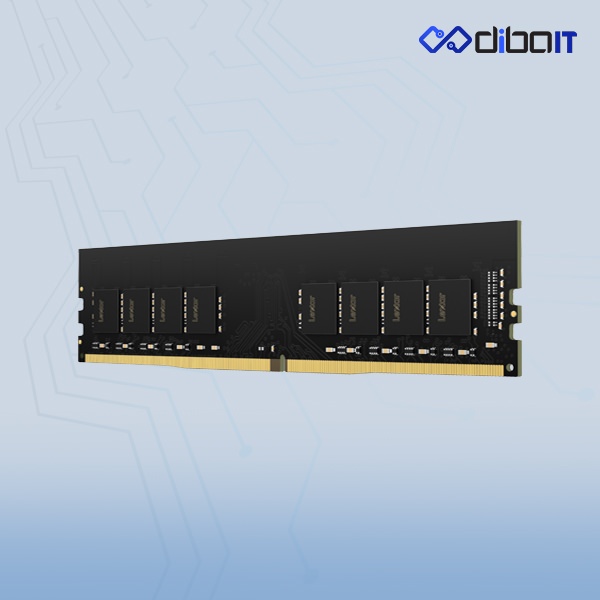 رم دسکتاپ DDR4 لکسار ظرفیت 16 گیگابایت تک کاناله 2666 مگاهرتز CL19