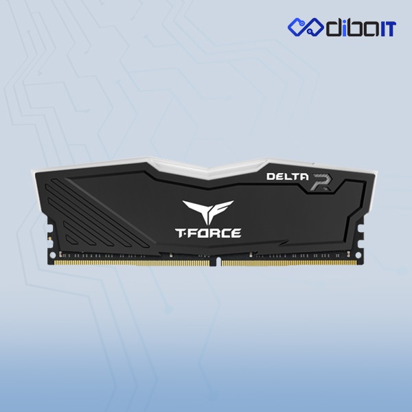 رم دسکتاپ DDR4 تیم گروپ مدل T-Force Delta RGB ظرفیت 16 گیگابایت تک کاناله 3000 مگاهرتز CL16