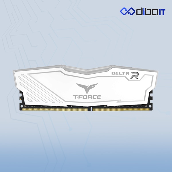 رم دسکتاپ DDR4 تیم گروپ مدل T-Force Delta RGB ظرفیت 16 گیگابایت تک کاناله 3000 مگاهرتز CL16