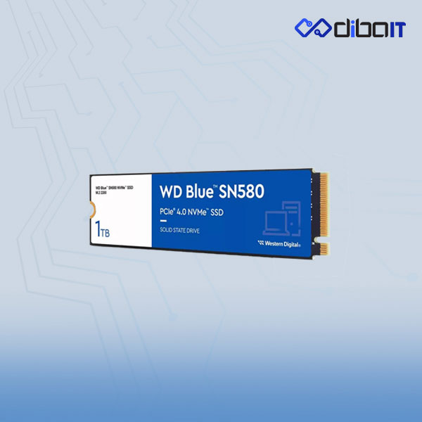 اس اس دی اینترنال وسترن دیجیتال مدل Blue SN580 NVMe ظرفیت 1 ترابایت