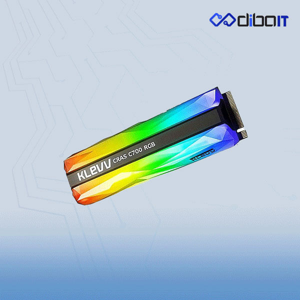 اس اس دی اینترنال M.2 NVMe کلو مدل KLEVV CRAS C700 RGB ظرفیت 960 گیگابایت