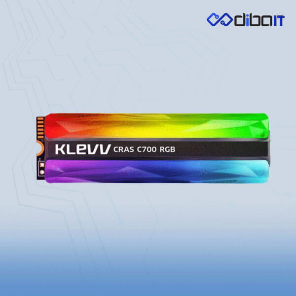 اس اس دی اینترنال M.2 NVMe کلو مدل KLEVV CRAS C700 RGB ظرفیت 960 گیگابایت