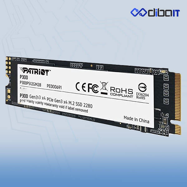 اس اس دی پاتریوت M.2 مدل P300 ظرفیت 128 گیگابایت