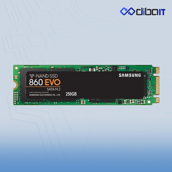 اس اس دی اینترنال سامسونگ مدل Evo 860 m.2 ظرفیت 250 گیگابایت