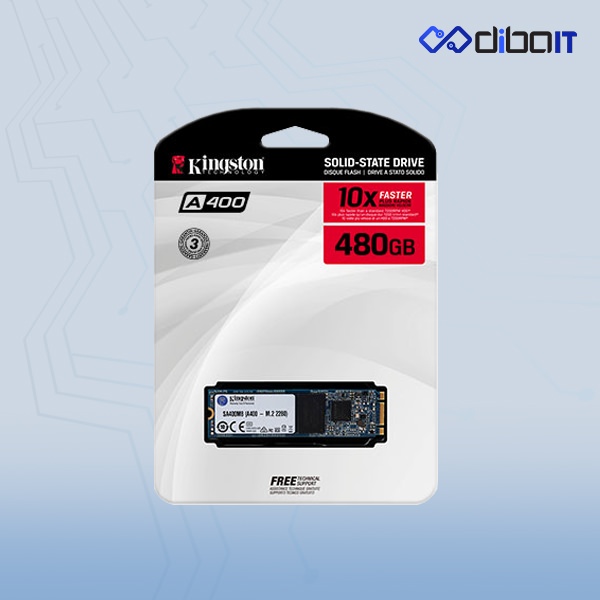 اس اس دی اینترنال کینگستون مدل A400 M.2 ظرفیت 480 گیگابایت