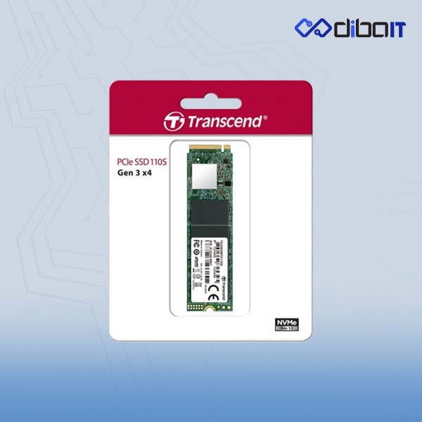 اس اس دی اینترنال ترنسند مدل 110S NVMe M.2 ظرفیت 512 گیگابایت