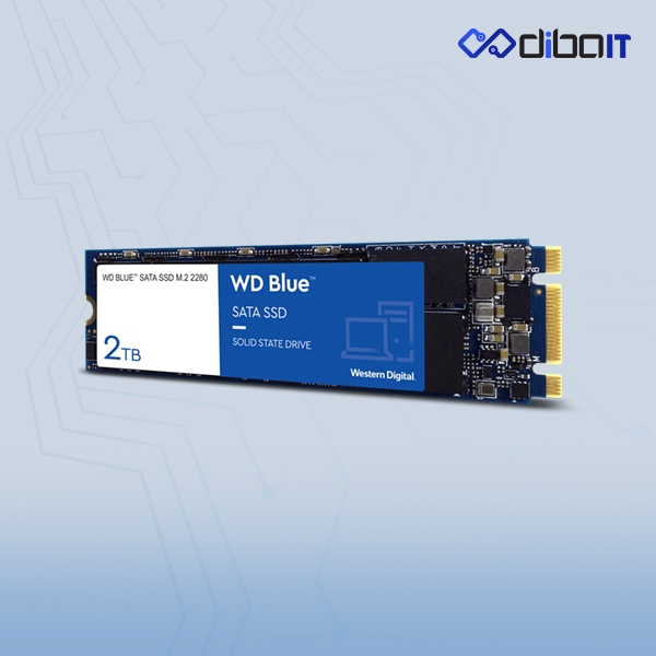 حافظه SSD وسترن دیجیتال مدل BLUE WDS200T1B0B ظرفیت 2 ترابایت