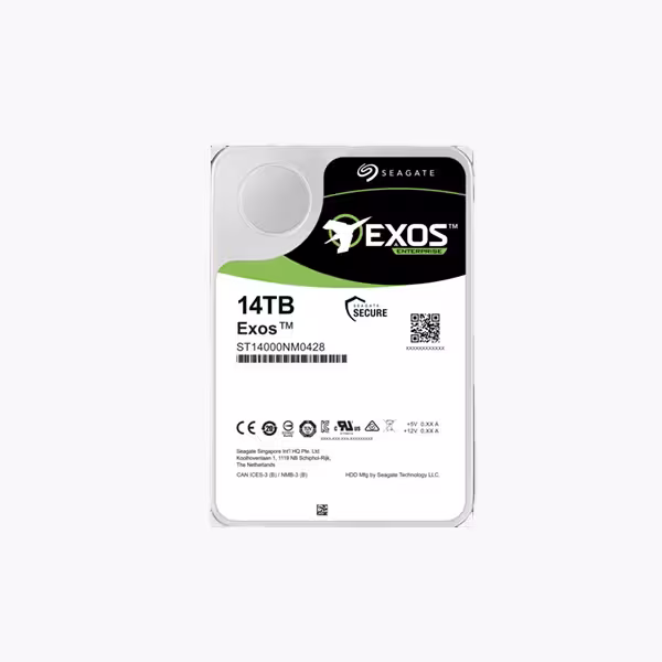 هارد دیسک اینترنال سیگیت مدل Exos ظرفیت 14 ترابایت