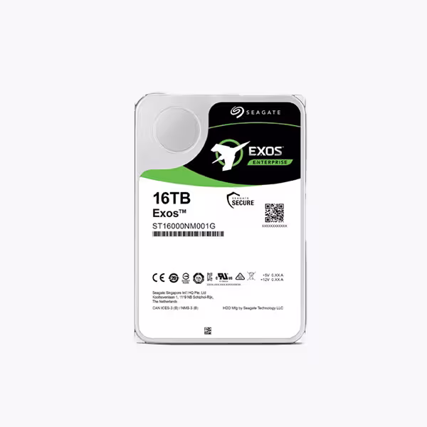 هارد دیسک اینترنال سیگیت مدل Exos ظرفیت 16 ترابایت
