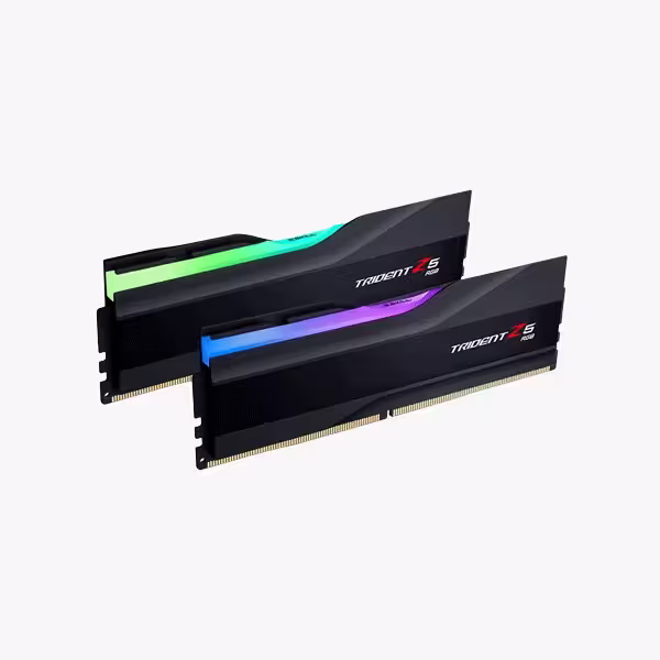 رم جی اسکیل مدل Trident Z5 RGB ظرفیت 64 گیگابایت و فرکانس 6000 مگاهرتز CL30 تاخیر