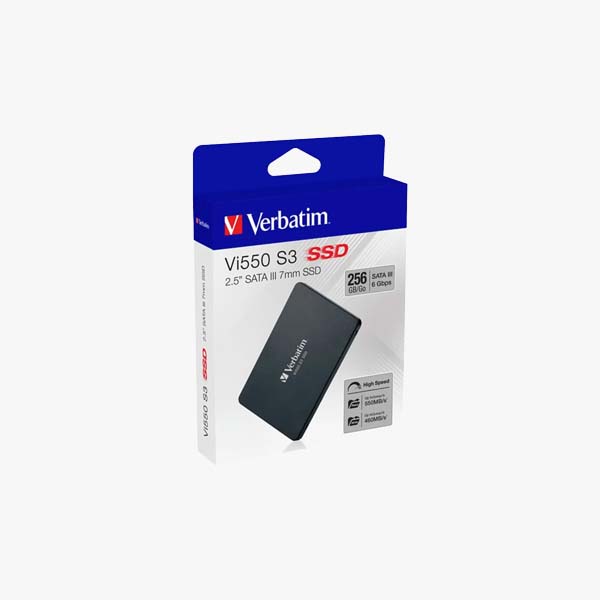اس اس دی اینترنال Verbatim مدل VI550 S3 ظرفیت 256 گیگابایت